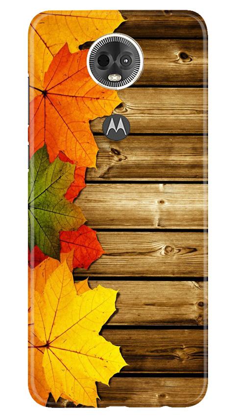 Wooden look3 Mobile Back Case for Moto E5 Plus (Design - 61) Wooden look3 Case for Moto E5 Plus