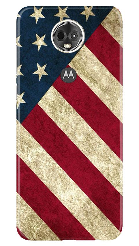 America Mobile Back Case for Moto E5 Plus (Design - 79) America Case for Moto E5 Plus