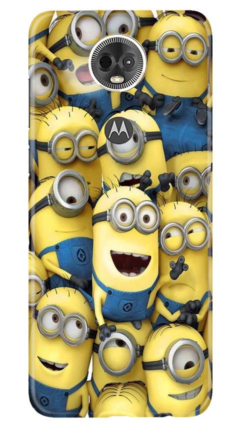 Minions Mobile Back Case for Moto E5 Plus (Design - 127) Minions Case for Moto E5 Plus (Design - 127)