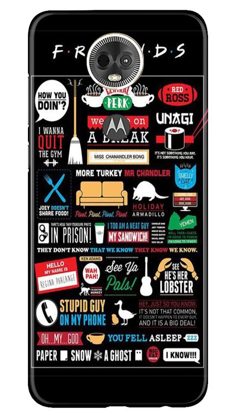 Friends Mobile Back Case for Moto E5 Plus (Design - 145) Friends Case for Moto E5 Plus (Design - 145)