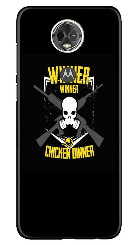 Winner Winner Chicken Dinner Mobile Back Case for Moto E5 Plus (Design - 178) Winner Winner Chicken Dinner Case for Moto E5 Plus (Design - 178)