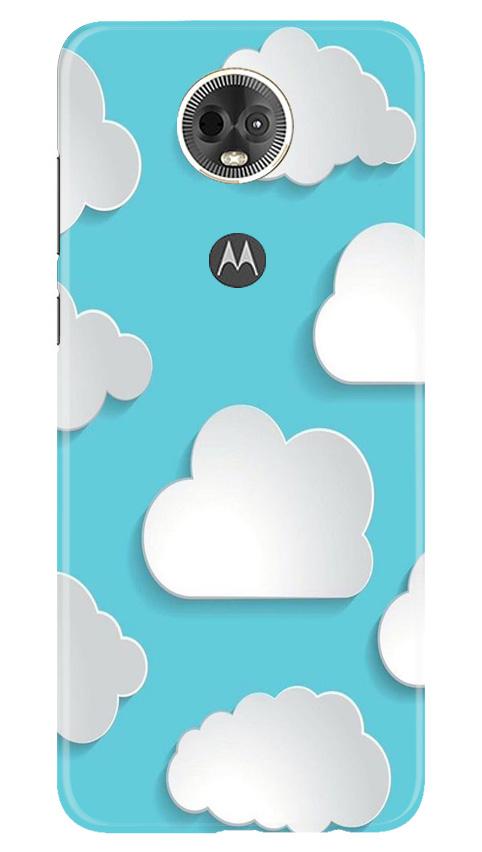 Clouds Mobile Back Case for Moto E5 Plus (Design - 210) Clouds Case for Moto E5 Plus (Design No. 210)