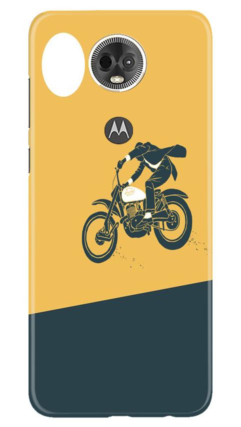 Bike Lovers Mobile Back Case for Moto E5 Plus (Design - 256) Bike Lovers Case for Moto E5 Plus (Design No. 256)