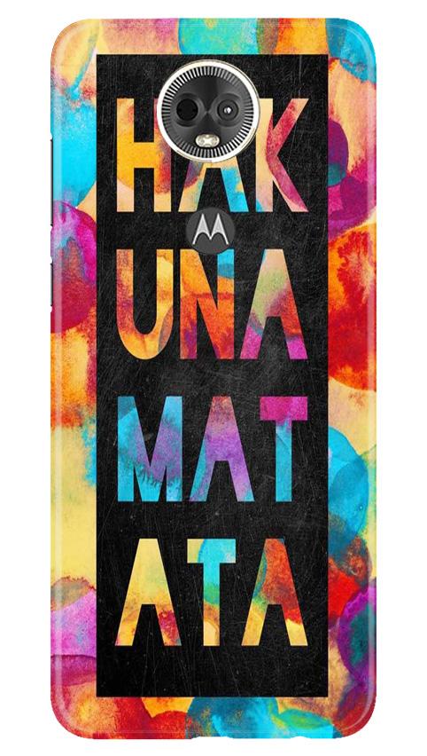 Hakuna Matata Mobile Back Case for Moto E5 Plus (Design - 323) Hakuna Matata Mobile Back Case for Moto E5 Plus (Design - 323)