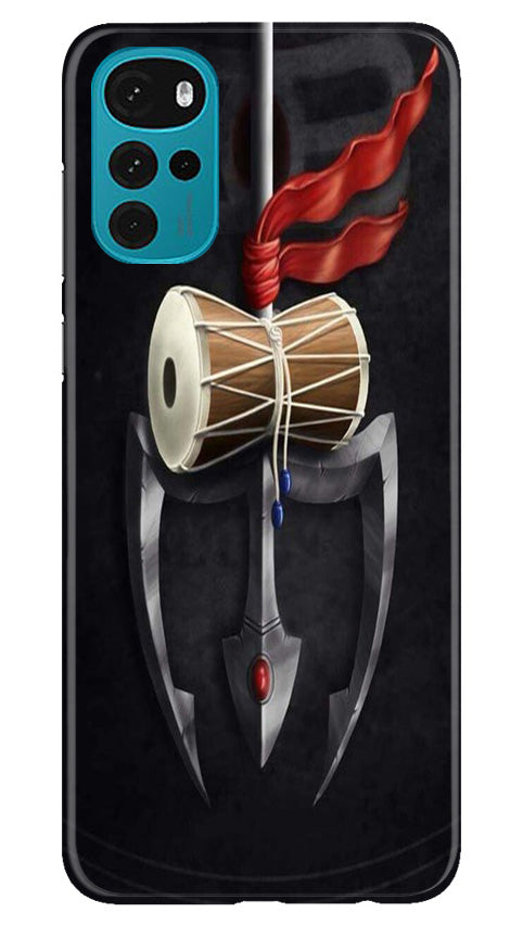 Lord Shiva Mahakal Mobile Back Case for Moto G22 (Design - 1) Lord Shiva Mahakal Case for Moto G22