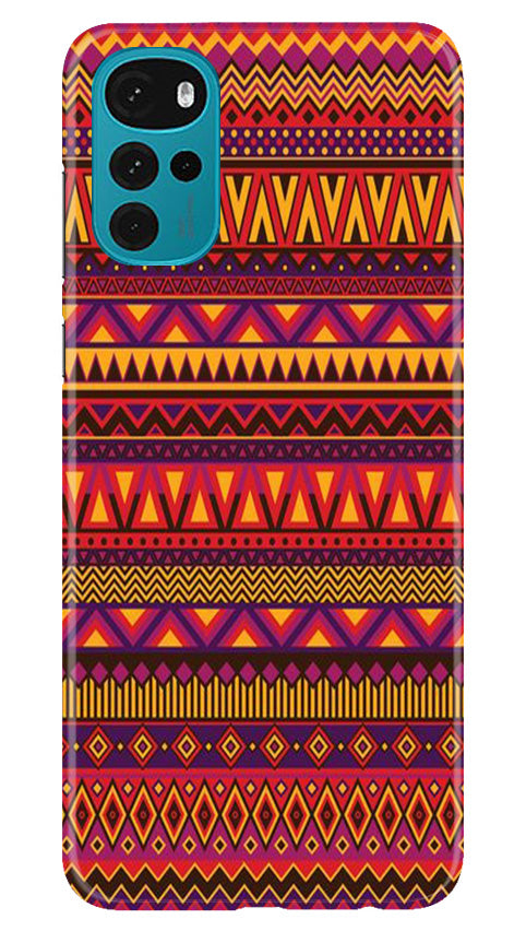 Zigzag line pattern2 Mobile Back Case for Moto G22 (Design - 10) Zigzag line pattern2 Case for Moto G22