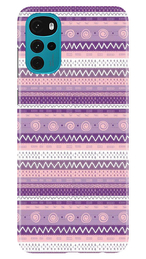 Zigzag line pattern3 Mobile Back Case for Moto G22 (Design - 11) Zigzag line pattern3 Case for Moto G22
