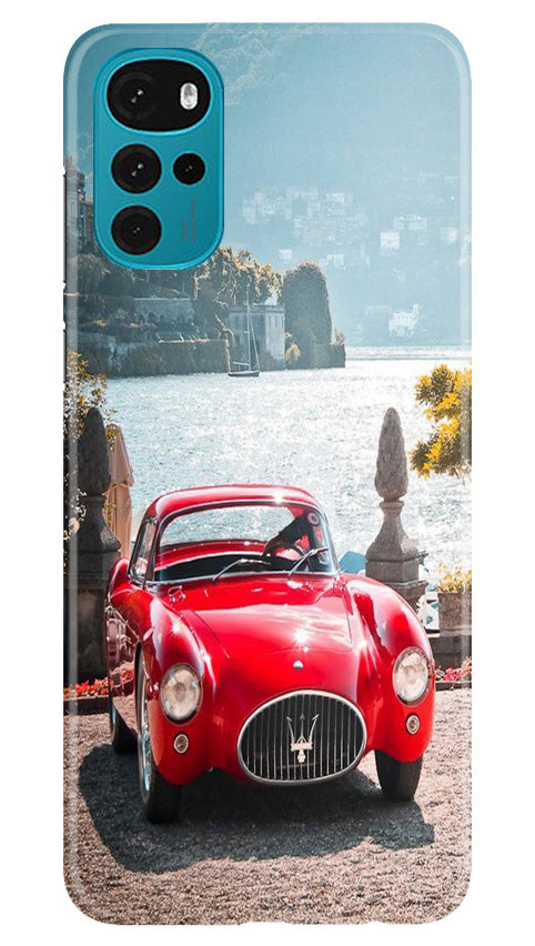 Vintage Car Mobile Back Case for Moto G22 (Design - 51) Vintage Car Case for Moto G22