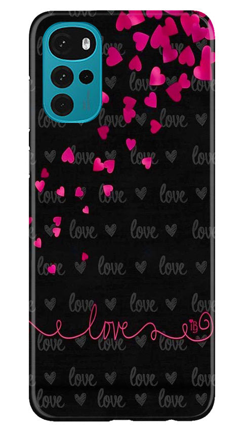 Love in Air Mobile Back Case for Moto G22 (Design - 89) Love in Air Case for Moto G22