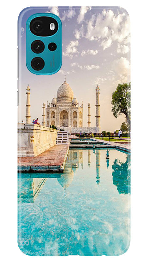 Tajmahal Mobile Back Case for Moto G22 (Design - 96) Tajmahal Case for Moto G22