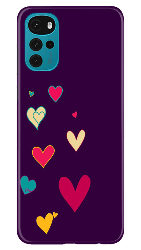 Purple Background Mobile Back Case for Moto G22 (Design - 107) Purple Background Case for Moto G22 (Design - 107)