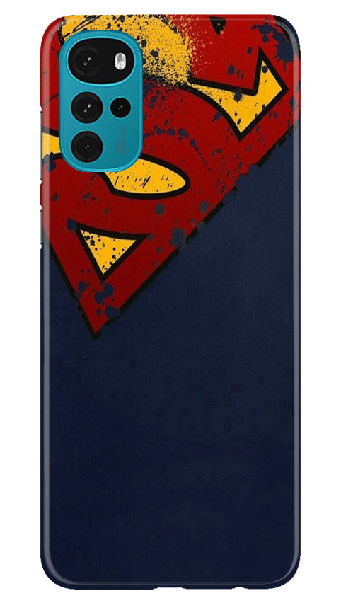 Superman Superhero Mobile Back Case for Moto G22 (Design - 125) Superman Superhero Case for Moto G22 (Design - 125)
