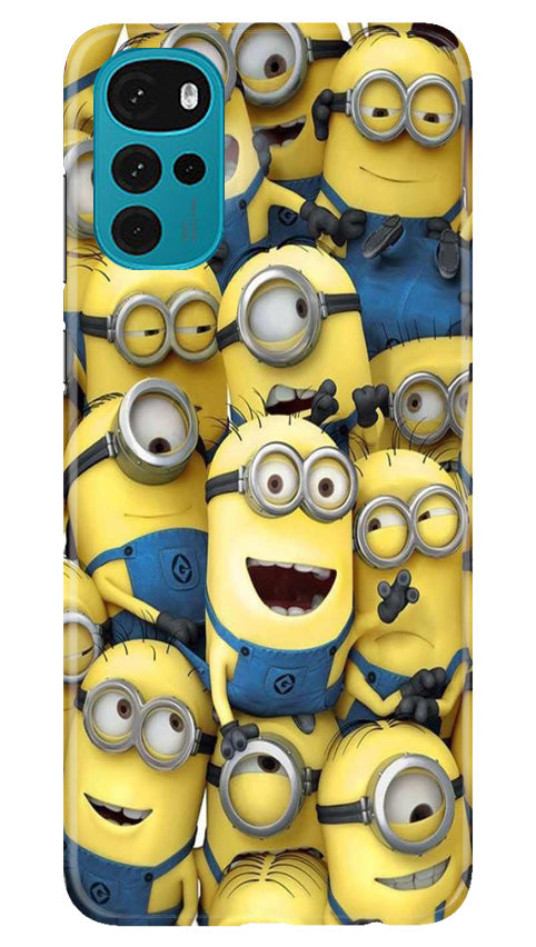 Minions Mobile Back Case for Moto G22 (Design - 127) Minions Case for Moto G22 (Design - 127)