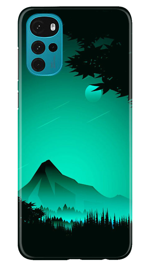 Moon Mountain Mobile Back Case for Moto G22 (Design - 173) Moon Mountain Case for Moto G22 (Design - 173)