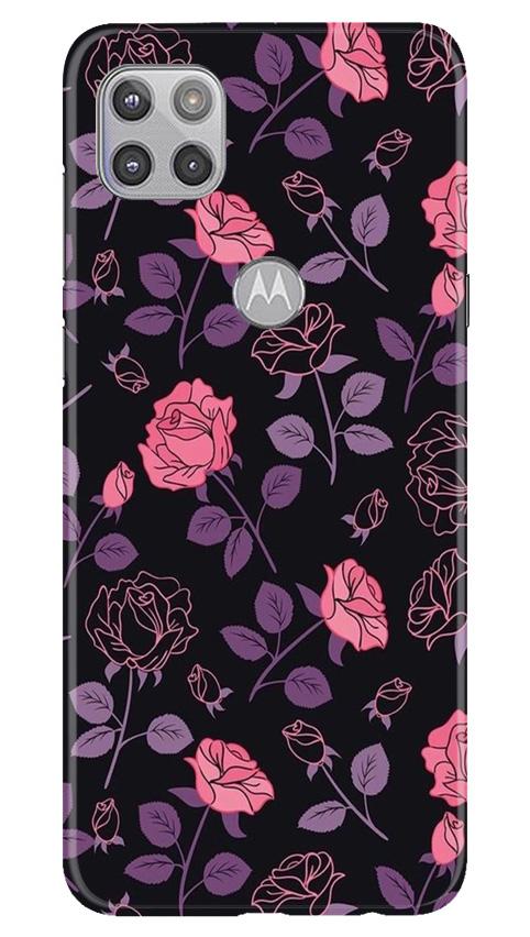 Rose Pattern Mobile Back Case for Moto G 5G (Design - 2) Rose Pattern Case for Moto G 5G
