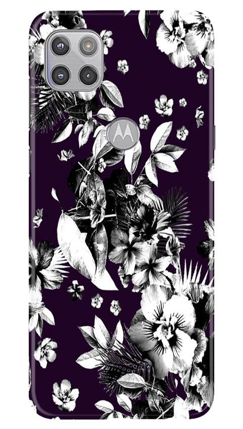 white flowers Mobile Back Case for Moto G 5G (Design - 7) white flowers Case for Moto G 5G