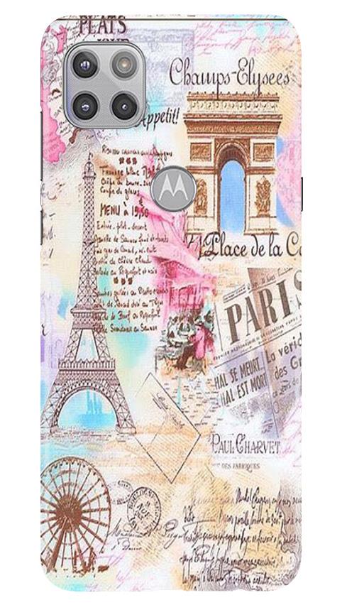 Paris Eiftel Tower Mobile Back Case for Moto G 5G (Design - 54) Paris Eiftel Tower Case for Moto G 5G