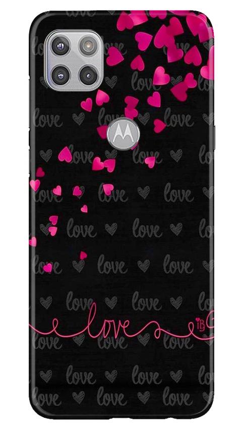 Love in Air Mobile Back Case for Moto G 5G (Design - 89) Love in Air Case for Moto G 5G