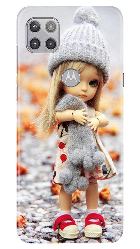 Cute Doll Mobile Back Case for Moto G 5G (Design - 93) Cute Doll Case for Moto G 5G