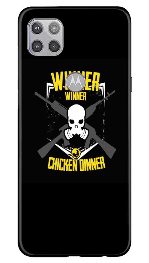 Winner Winner Chicken Dinner Mobile Back Case for Moto G 5G (Design - 178) Winner Winner Chicken Dinner Case for Moto G 5G (Design - 178)