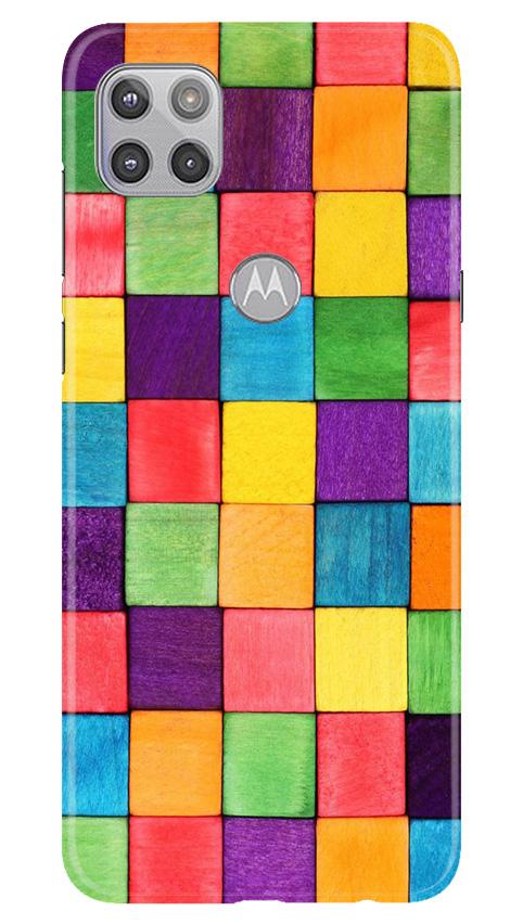 Colorful Square Mobile Back Case for Moto G 5G (Design - 218) Colorful Square Case for Moto G 5G (Design No. 218)