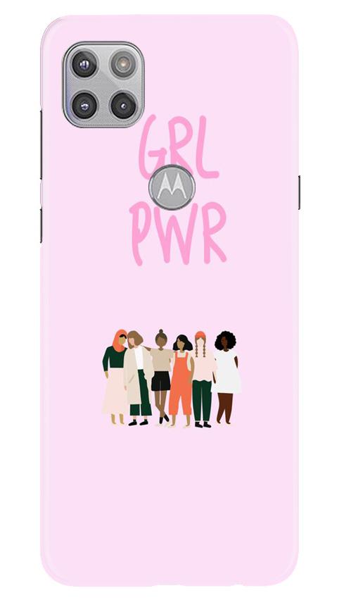 Girl Power Mobile Back Case for Moto G 5G (Design - 267) Girl Power Case for Moto G 5G (Design No. 267)