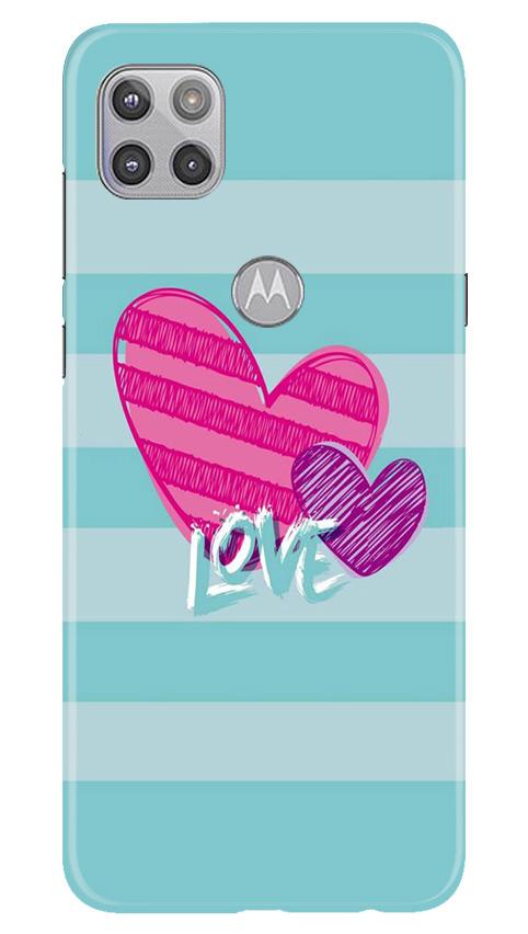 Love Mobile Back Case for Moto G 5G (Design - 299) Love Case for Moto G 5G (Design No. 299)