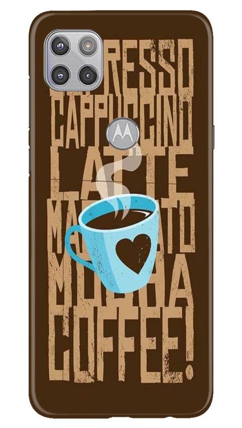 Love Coffee Mobile Back Case for Moto G 5G (Design - 351) Love Coffee Mobile Back Case for Moto G 5G (Design - 351)