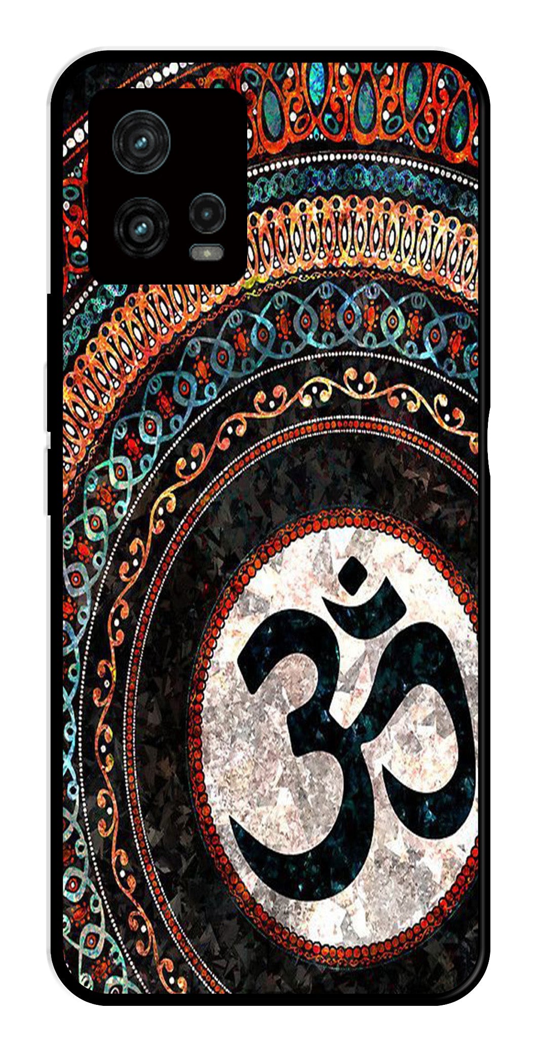 Oum Design Metal Mobile Case for Moto Edge 30 Fusion 5G Oum Design Metal Mobile Case for Moto Edge 30 Fusion 5G (Design No -15)