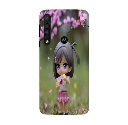 Cute Girl Mobile Back Case for Moto G8 Plus (Design - 92) Cute Girl Case for Moto G8 Plus