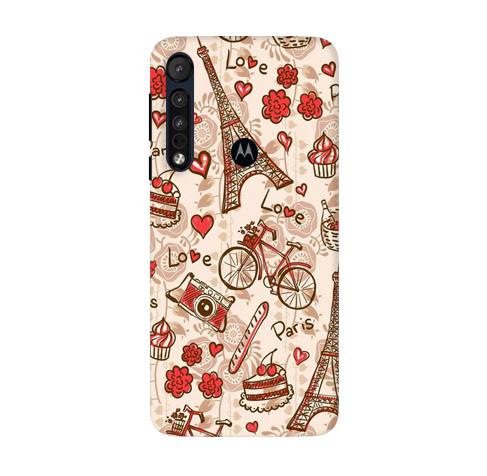 Love Paris Mobile Back Case for Moto G8 Plus (Design - 103) Love Paris Case for Moto G8 Plus (Design - 103)