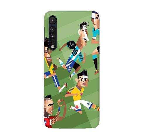 Football Mobile Back Case for Moto G8 Plus (Design - 166) Football Case for Moto G8 Plus (Design - 166)