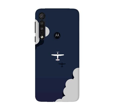 Clouds Plane Mobile Back Case for Moto G8 Plus (Design - 196) Clouds Plane Case for Moto G8 Plus (Design - 196)