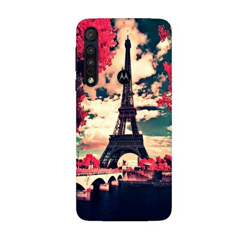 Eiffel Tower Mobile Back Case for Moto G8 Plus (Design - 212) Eiffel Tower Case for Moto G8 Plus (Design No. 212)