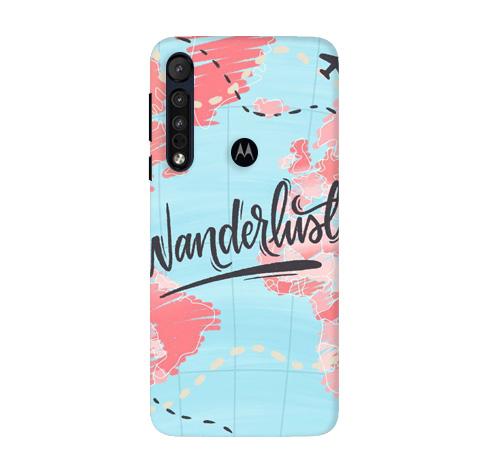 Wonderlust Travel Mobile Back Case for Moto G8 Plus (Design - 223) Wonderlust Travel Case for Moto G8 Plus (Design No. 223)