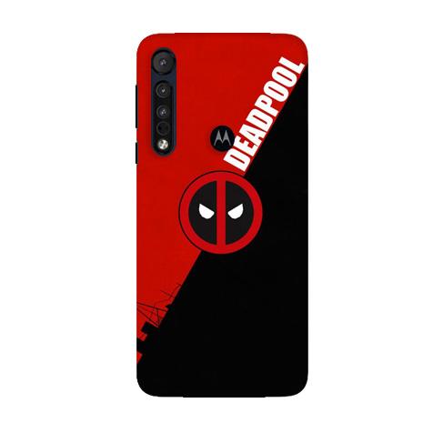 Deadpool Mobile Back Case for Moto G8 Plus (Design - 248) Deadpool Case for Moto G8 Plus (Design No. 248)