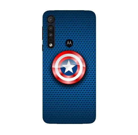 Captain America Shield Mobile Back Case for Moto G8 Plus (Design - 253) Captain America Shield Case for Moto G8 Plus (Design No. 253)