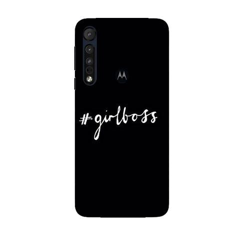 #GirlBoss Mobile Back Case for Moto G8 Plus (Design - 266) #GirlBoss Case for Moto G8 Plus (Design No. 266)
