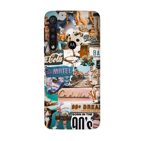 Vintage Design Mobile Back Case for Moto G8 Plus (Design - 284) Vintage Design Case for Moto G8 Plus (Design No. 284)
