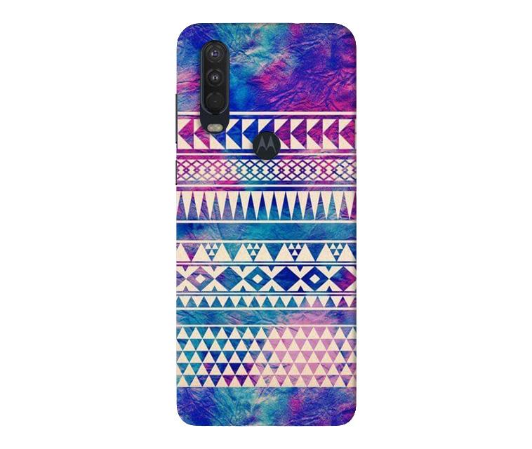 Modern Art Mobile Back Case for Moto One Action (Design - 8) Modern Art Case for Moto One Action