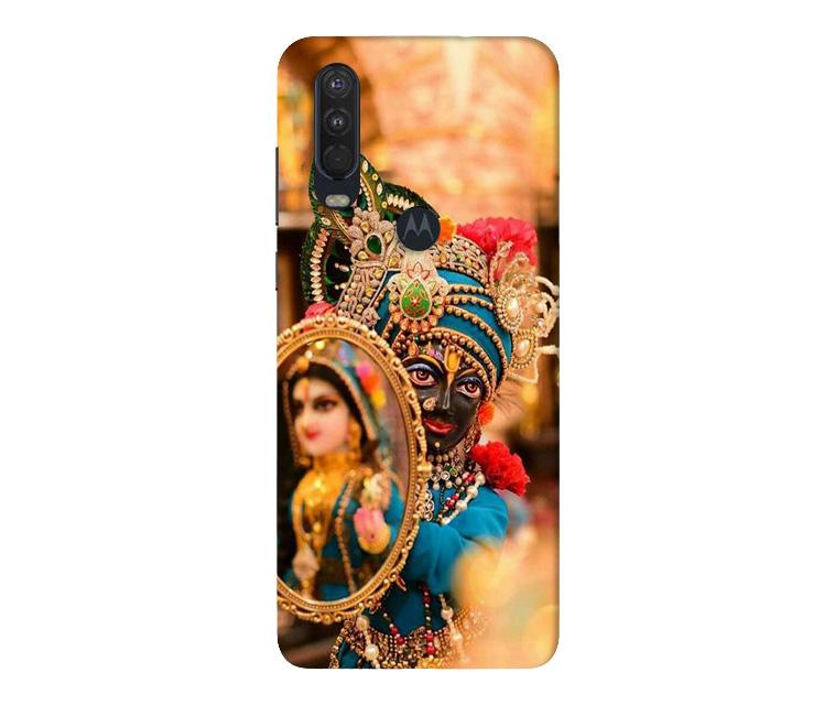 Lord Krishna5 Mobile Back Case for Moto One Action (Design - 20) Lord Krishna5 Case for Moto One Action