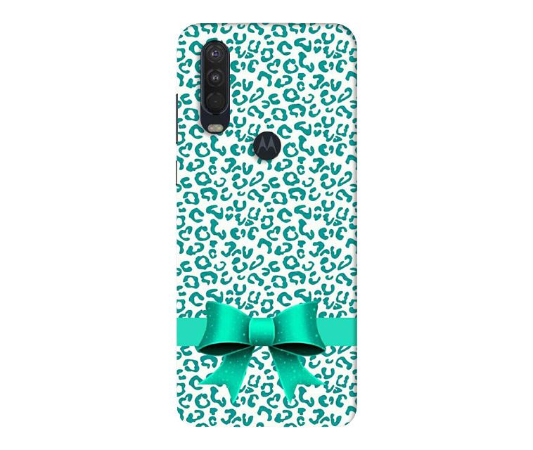 Gift Wrap6 Mobile Back Case for Moto One Action (Design - 41) Gift Wrap6 Case for Moto One Action