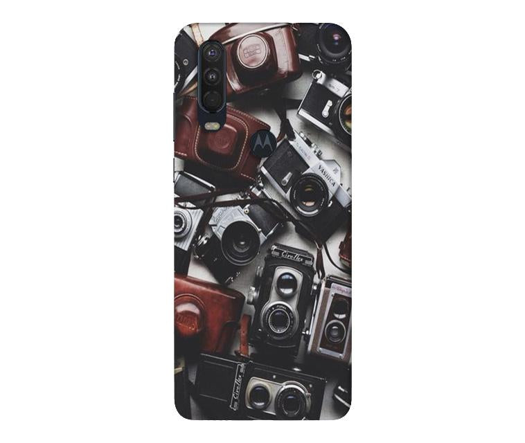 Cameras Mobile Back Case for Moto One Action (Design - 57) Cameras Case for Moto One Action