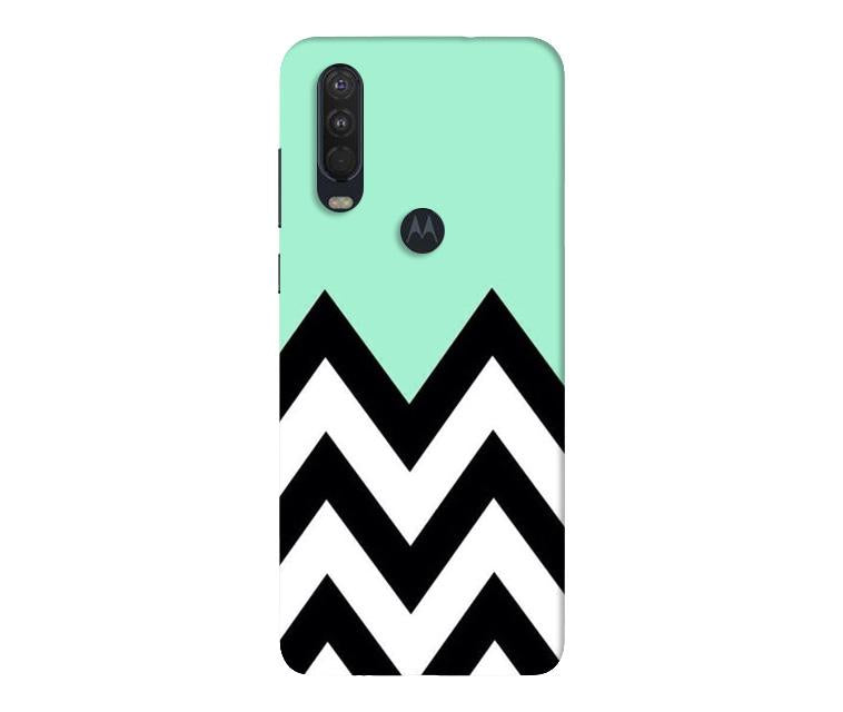 Pattern Mobile Back Case for Moto One Action (Design - 58) Pattern Case for Moto One Action