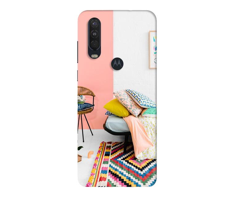 Home Décor Mobile Back Case for Moto One Action (Design - 60) Home Décor Case for Moto One Action