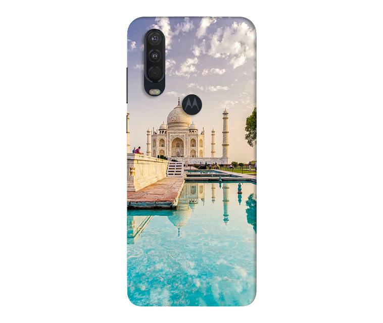 Tajmahal Mobile Back Case for Moto One Action (Design - 96) Tajmahal Case for Moto One Action