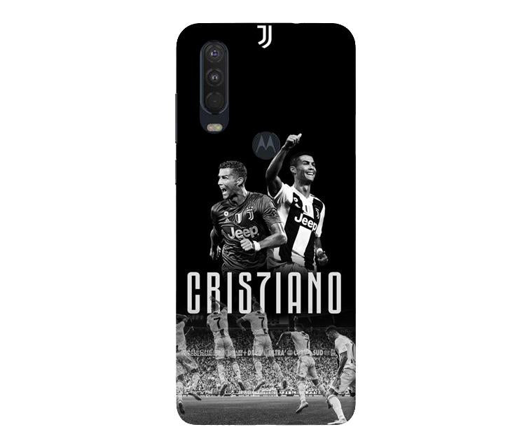 Cristiano Mobile Back Case for Moto One Action (Design - 165) Cristiano Case for Moto One Action (Design - 165)
