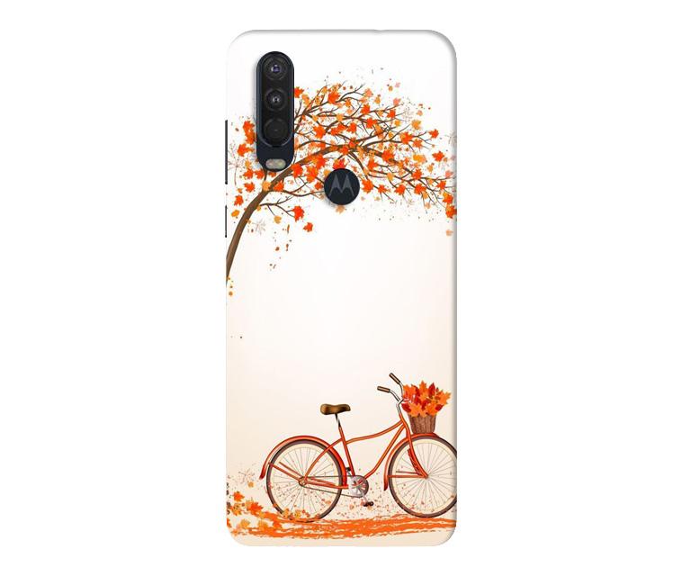 Bicycle Mobile Back Case for Moto One Action (Design - 192) Bicycle Case for Moto One Action (Design - 192)