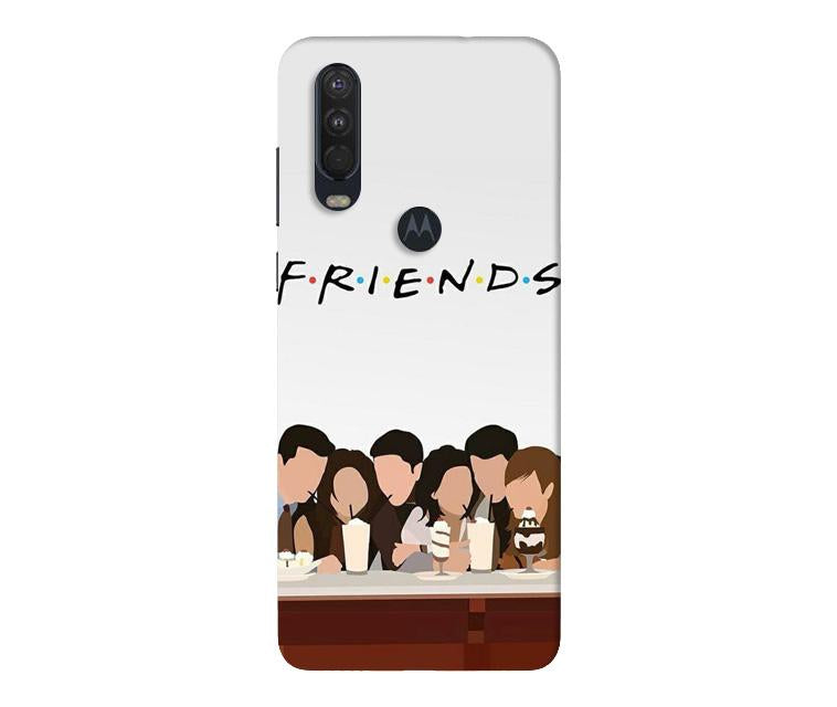 Friends Mobile Back Case for Moto One Action (Design - 200) Friends Case for Moto One Action (Design - 200)