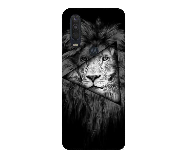 Lion Star Mobile Back Case for Moto One Action (Design - 226) Lion Star Case for Moto One Action (Design No. 226)